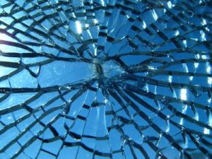 broken glass