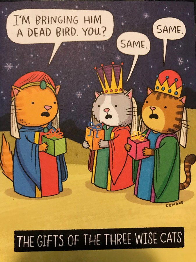 Hallmark Christmas card